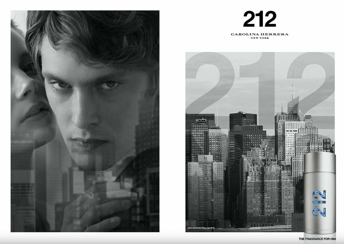 Carolina Herrera Perfume 212 Men Aqua EDT 100ml